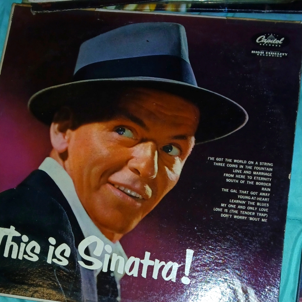 Frank Sinatra Vinyl Record